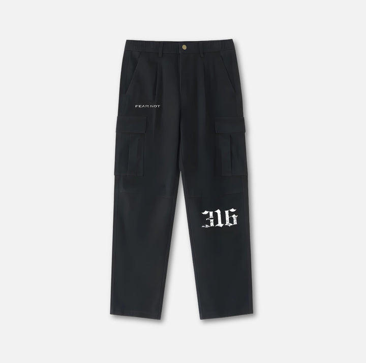 316 Cargo Pants Black S 