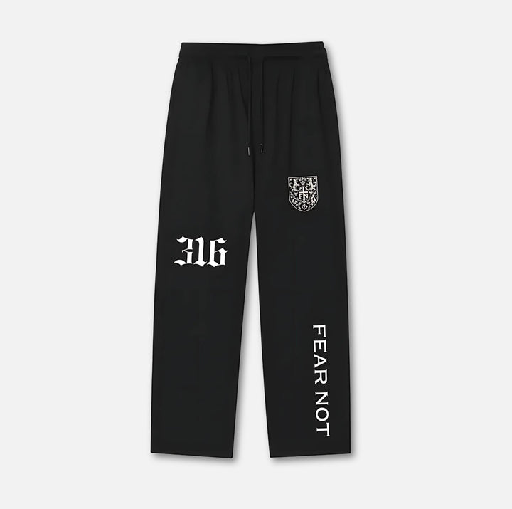 316 Crest Mesh-Lined Pants Black S 