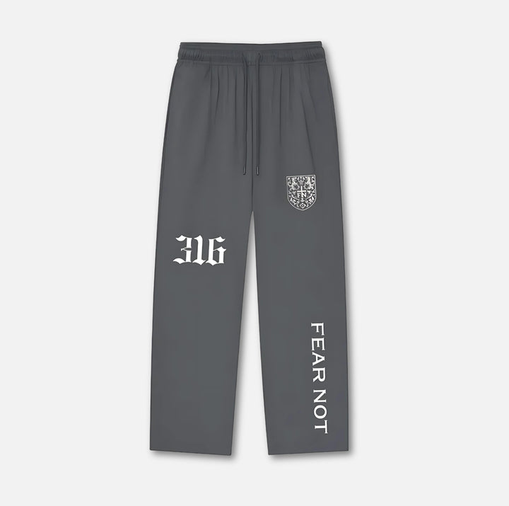 316 Crest Mesh-Lined Pants Dark Gray S 