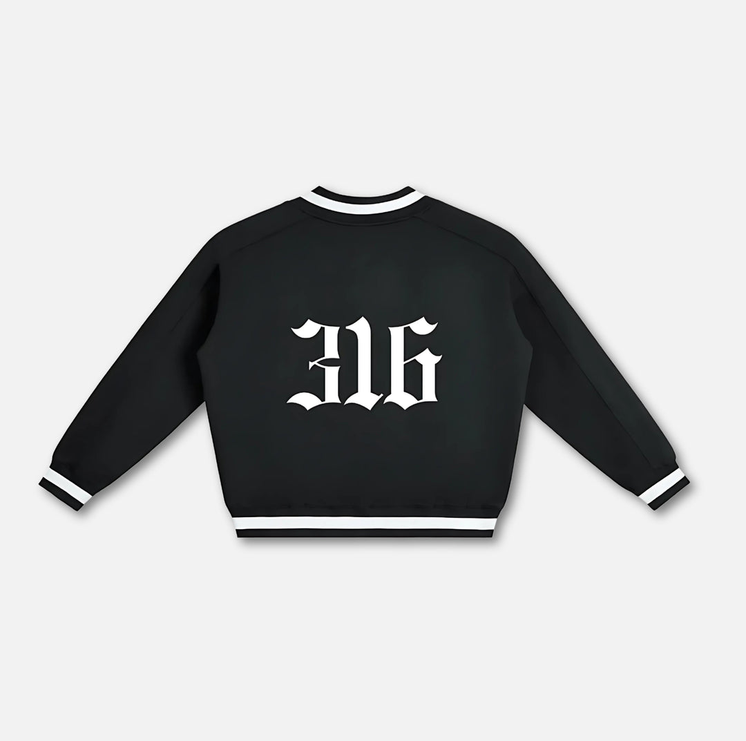 316 Crest V-Neck Sweatshirt 