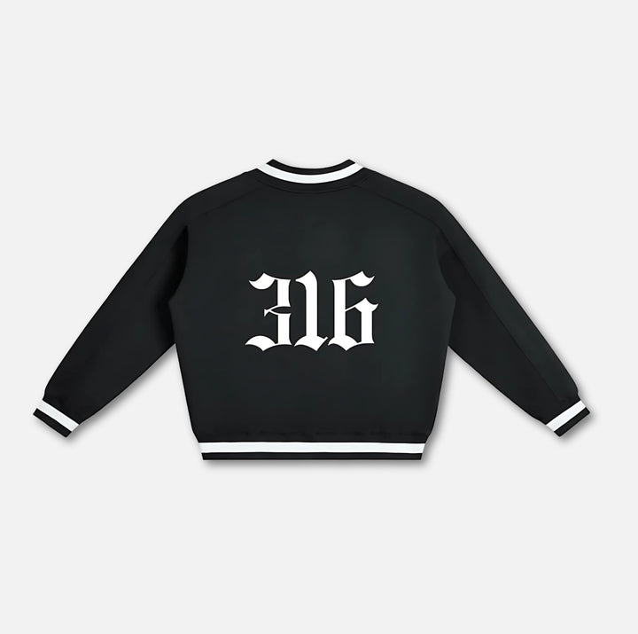 316 Crest V-Neck Sweatshirt 