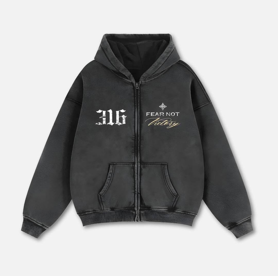 Angel of Victory Zip Hoodie 