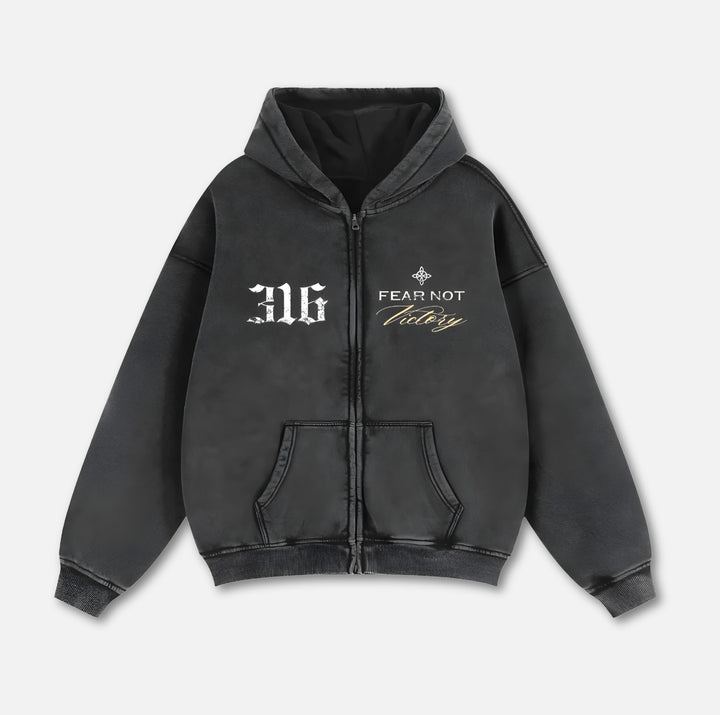 Angel of Victory Zip Hoodie 