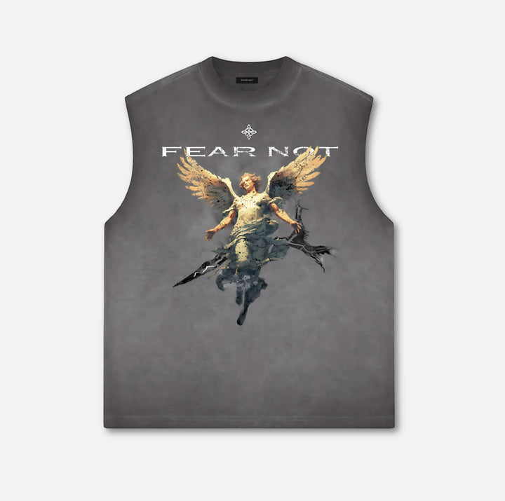Archangel Reverse Dyed Tank Top Gray S 