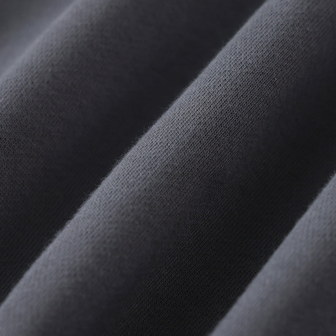 Crest Long-Sleeve Polo Sweatshirt 