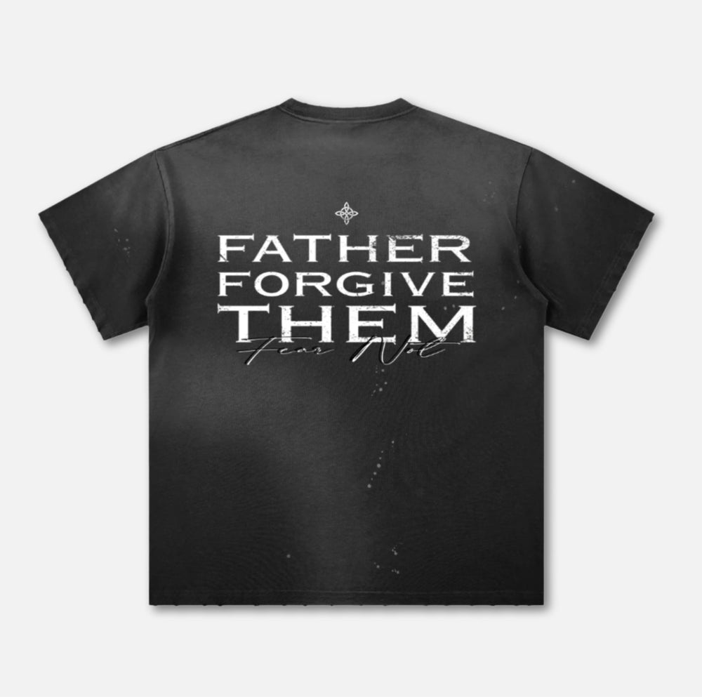Crucifix Hand-Painted Tee 