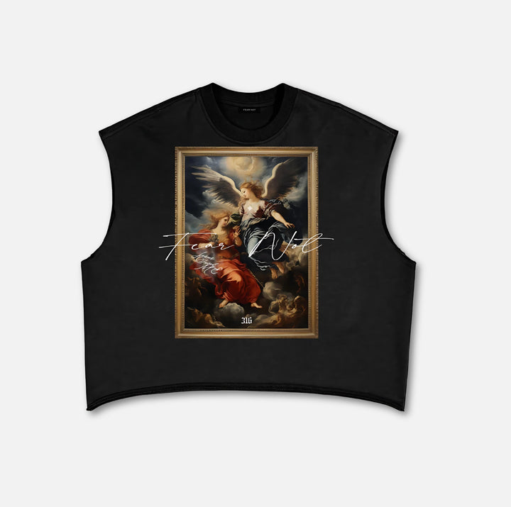 Deliverance French Terry Tank Top Black S 