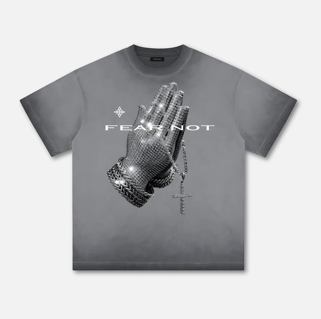 Diamond Hands Reverse Dyed Tee Dark Gray S 