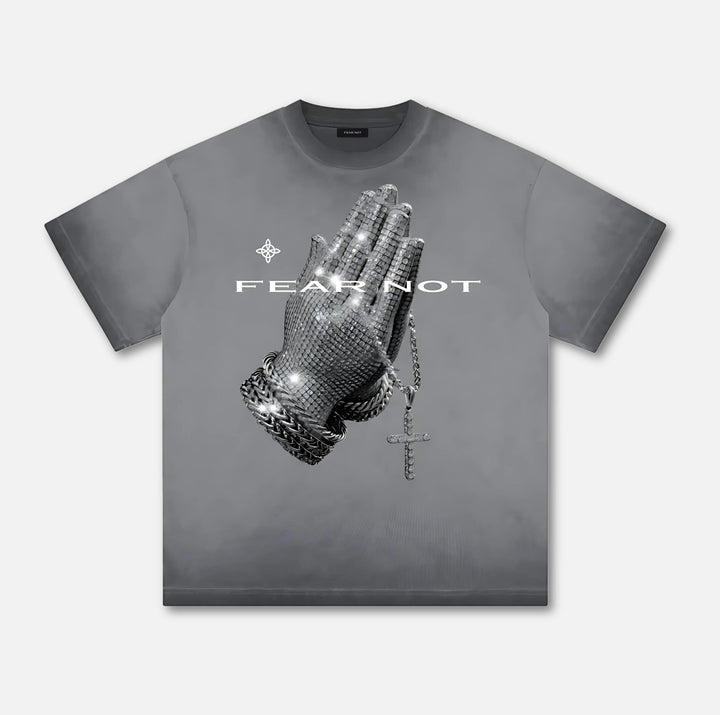 Diamond Hands Reverse Dyed Tee Dark Gray S 