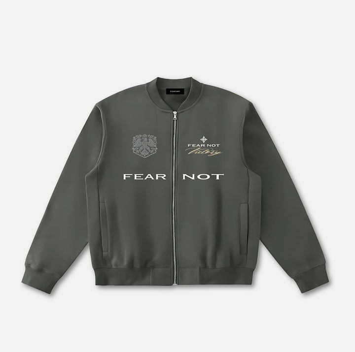 Eagle Crest Varsity Jacket Dark Gray S 