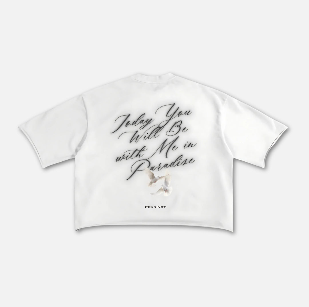 Paradise Messiah French Terry Boxy Tee 