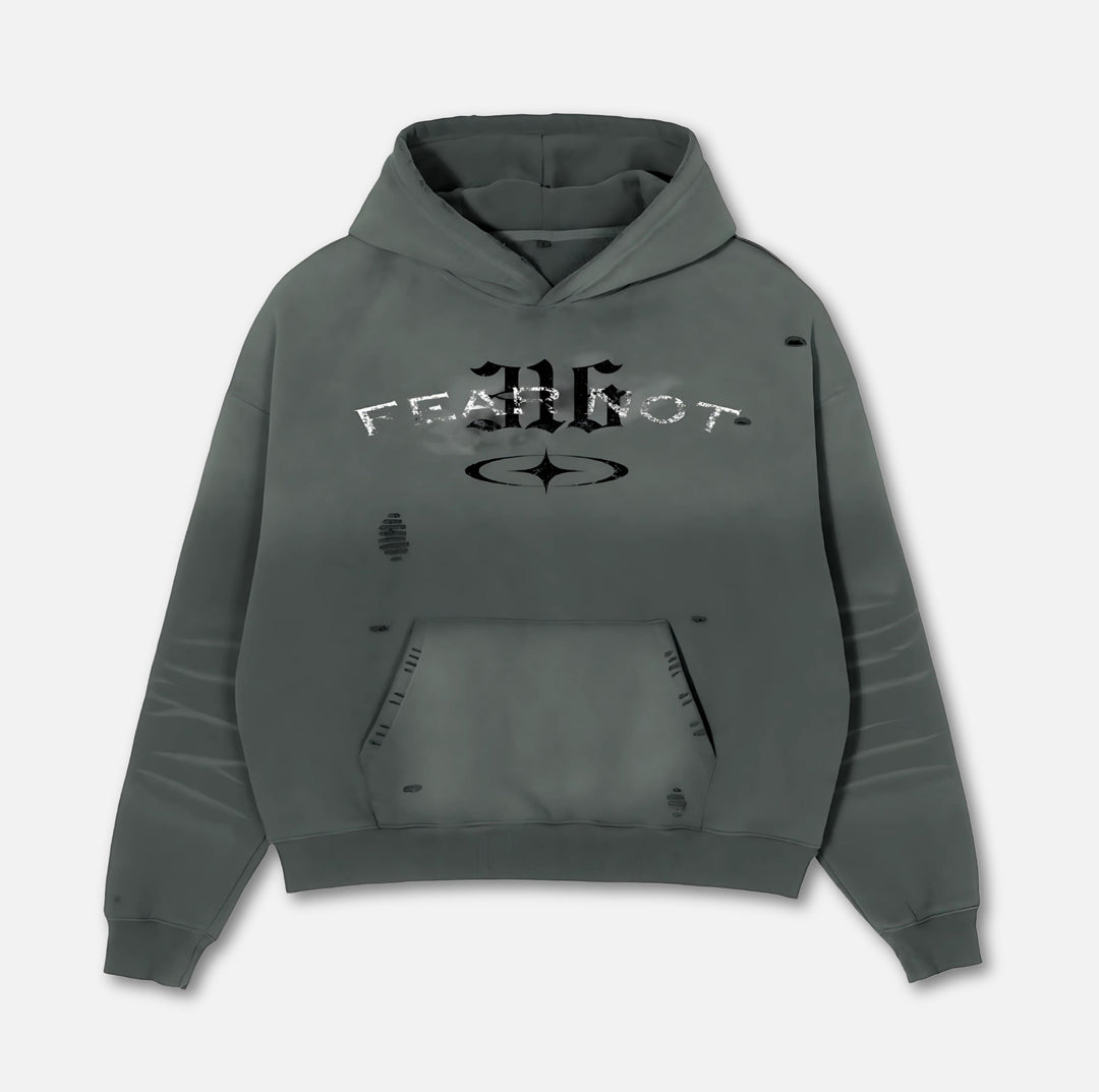 Soaring Eagle Frayed Hoodie 