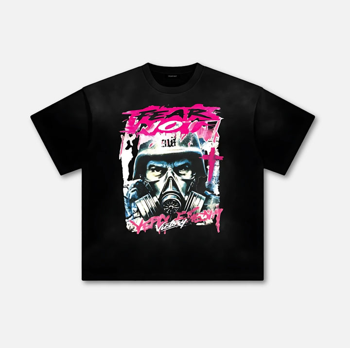 Soldier of God Sunfade Tee Black S 