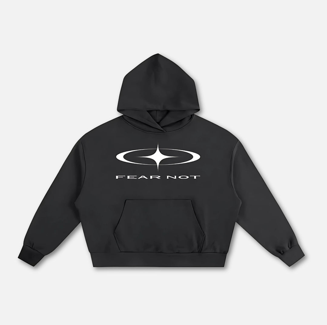 Starcross Boxy Oversized Hoodie Black S 