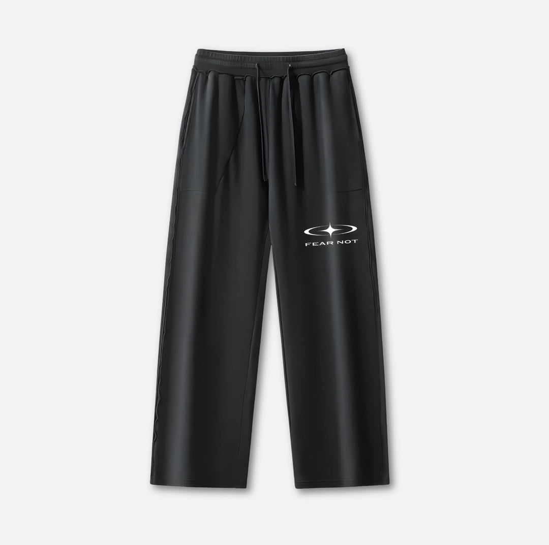 Starcross Raw-Seam Sweatpants Black S 