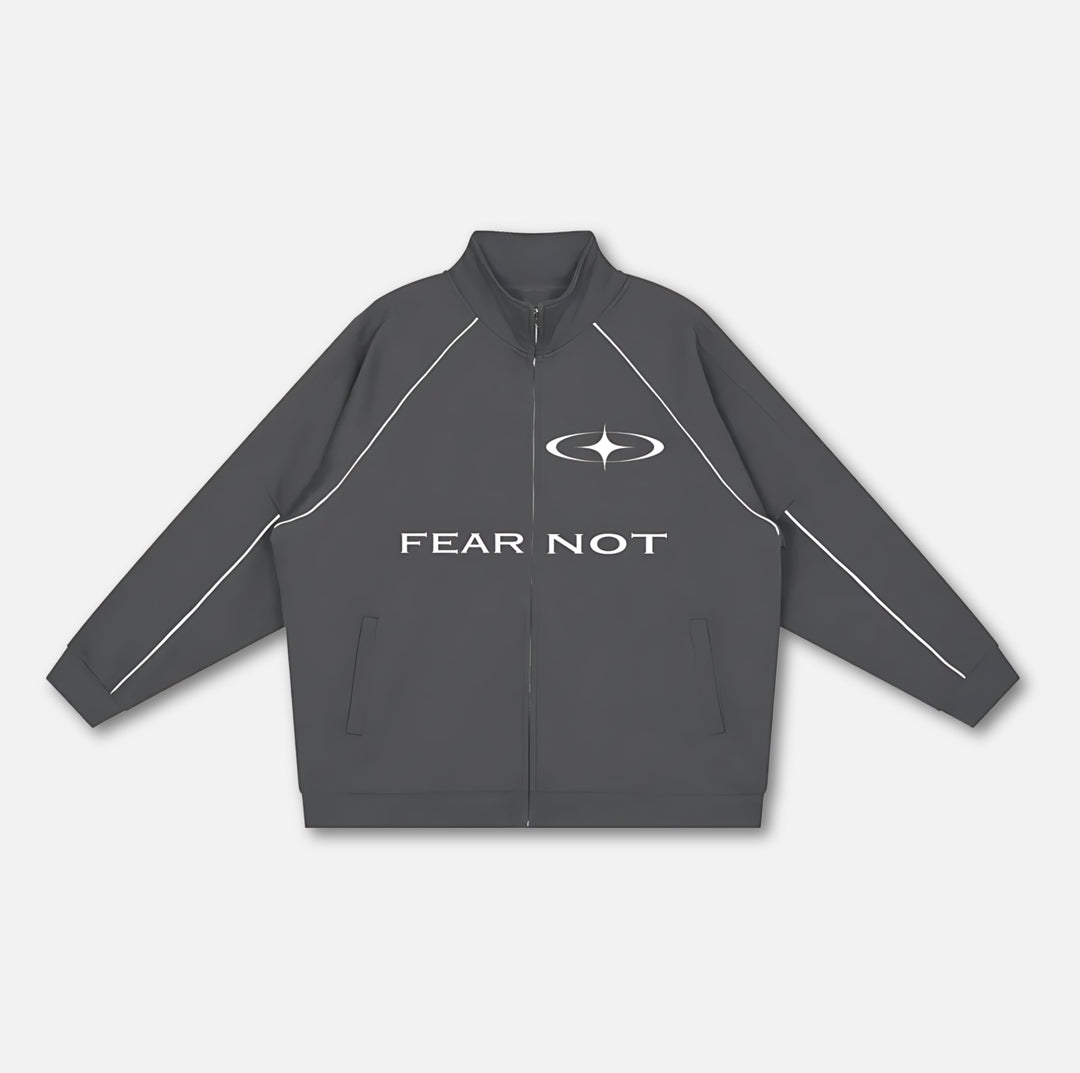 Starcross Reflective Track Jacket Gray S 