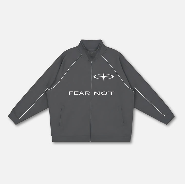 Starcross Reflective Track Jacket Gray S 