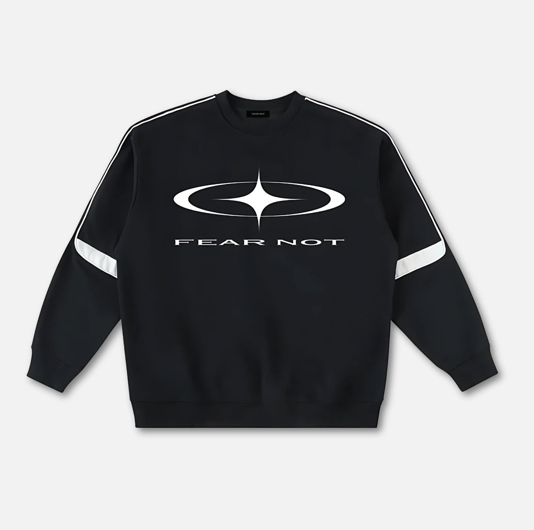Starcross Taped Crewneck Sweatshirt Black S 