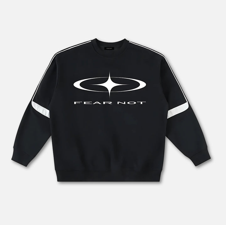 Starcross Taped Crewneck Sweatshirt Black S 