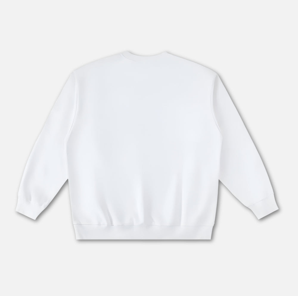 Starcross Taped Crewneck Sweatshirt - White 