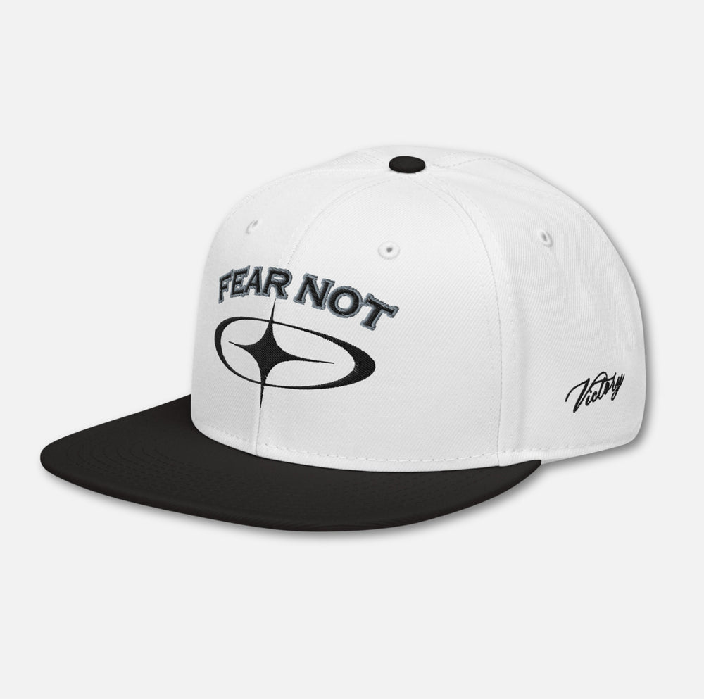 Starcross Victory Snapback Hat - White 