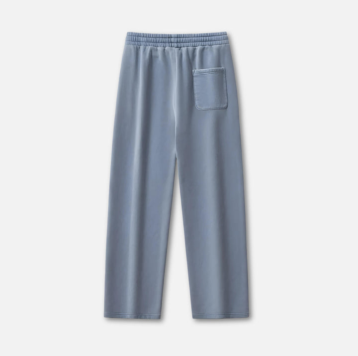 Wreath Crest Frayed Sweatpants 