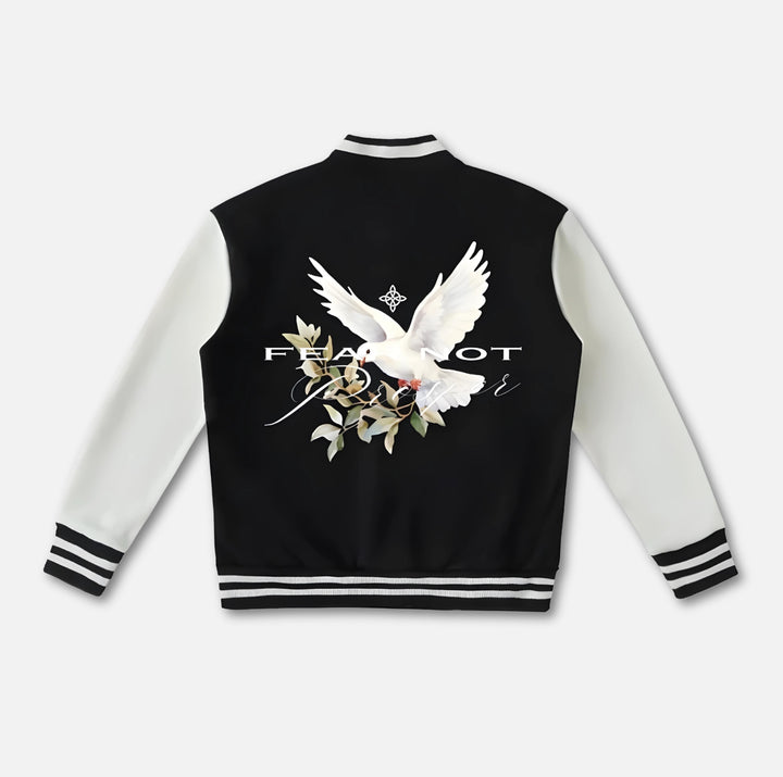 Wreath Dove Varsity Jacket 